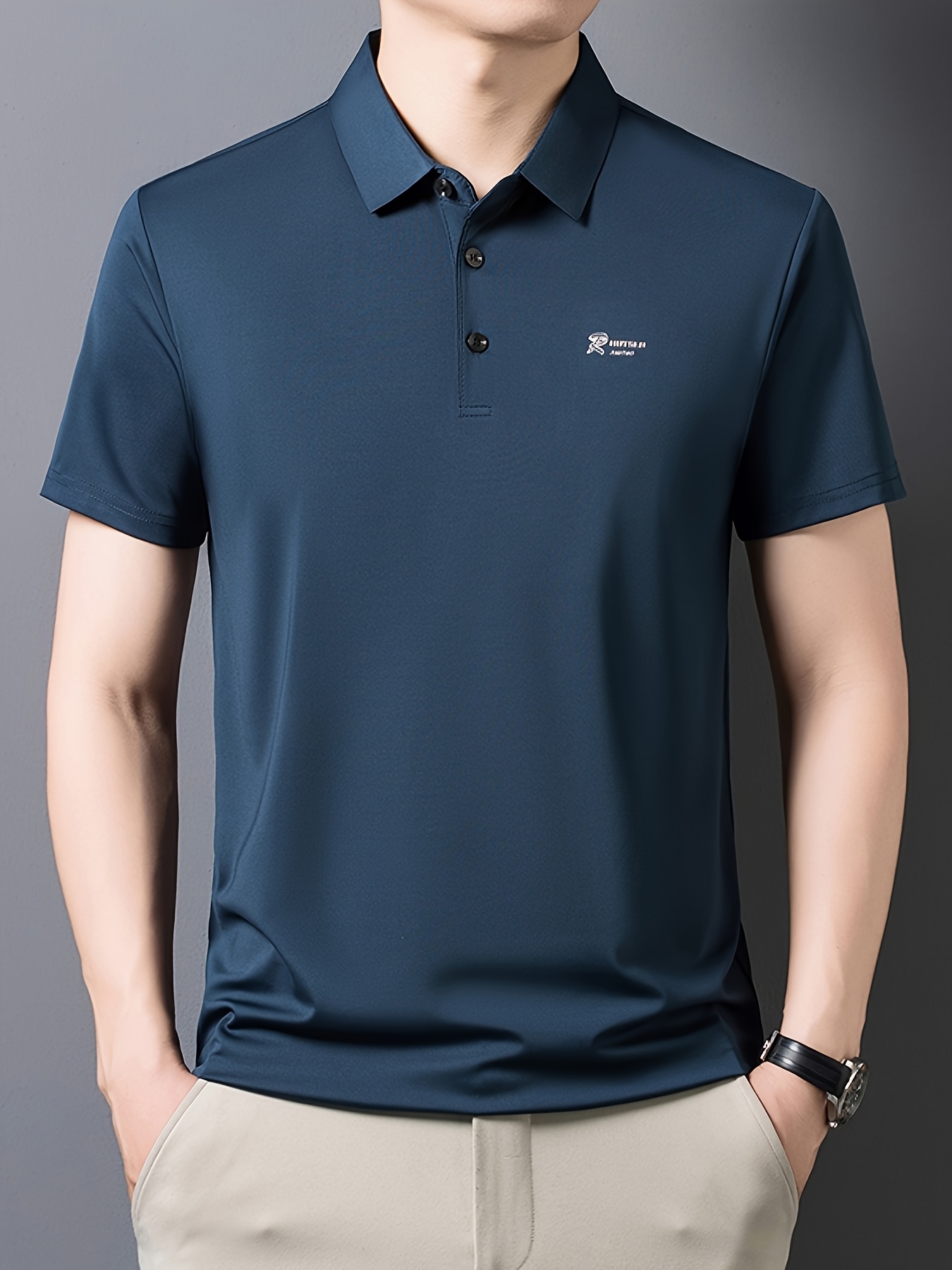 mens quick dry narrow stripe short sleeve t shirt label craft breathable details 1