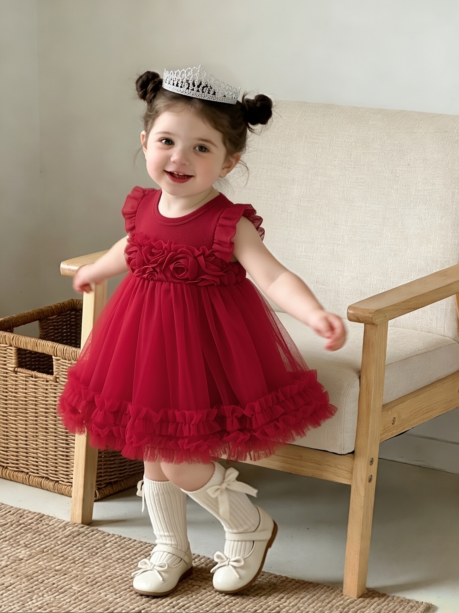 strapless open back dress Aries Off Shoulder Linen Mini Dress main image 0