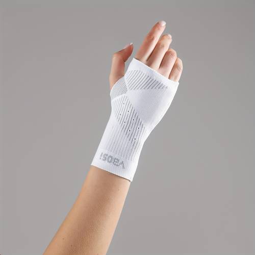 1pc 3d knitted compression elastic breathable wrist support palm for weightlifting badminton daily