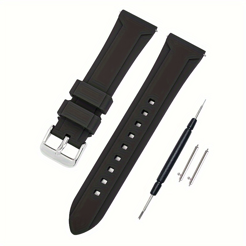 TEMU Correas de Reloj de Silicona: 20 mm, 22 mm, 24 mm, 26 mm. Versión de Rápida, Versión de Repuesto, Versión Deportiva, Correa para Smartwatch.