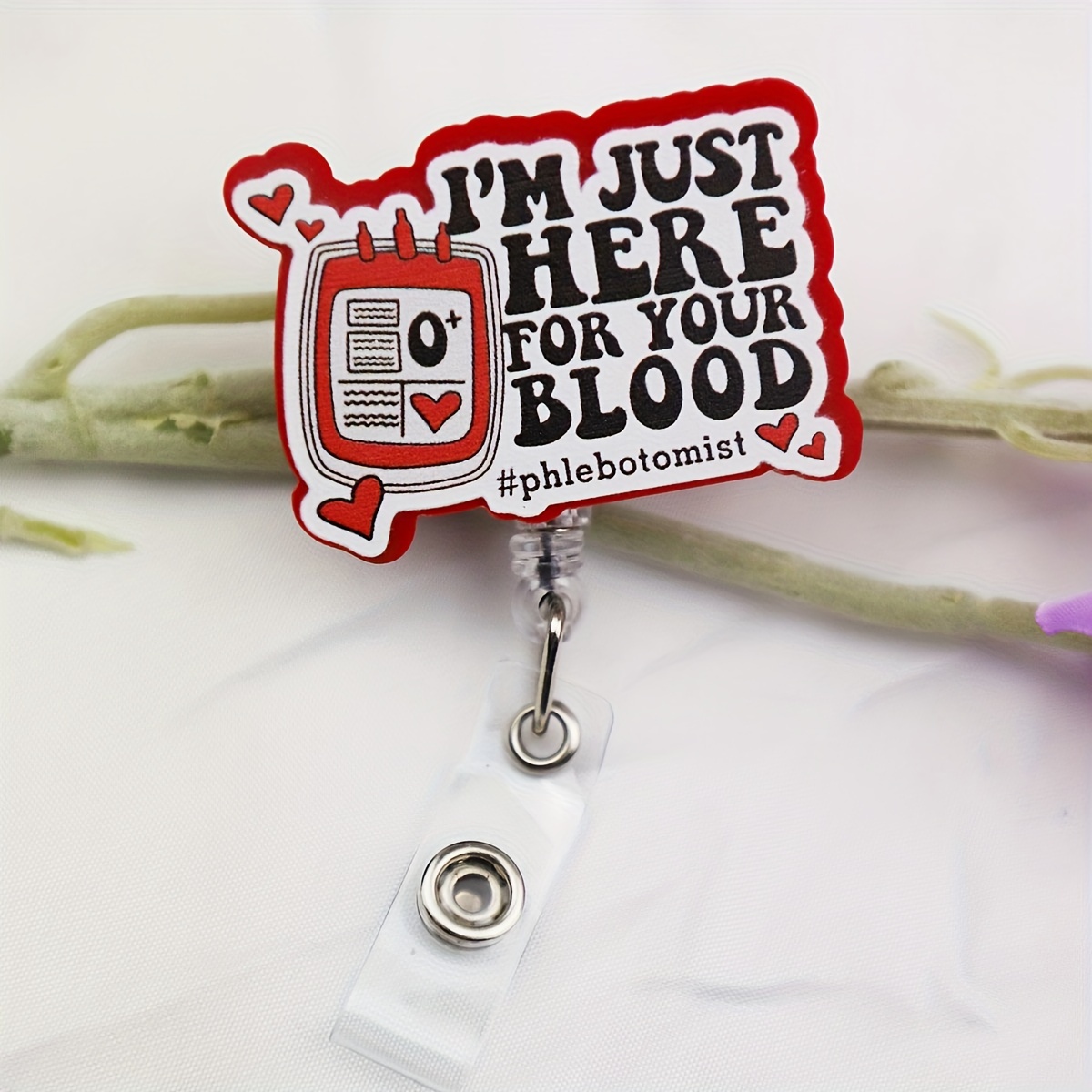 YAZMEEN Coffee is My Blood Type Novelty ID Card Holder with Alligator Clip  Funny Silver Glitter Gift for Coffee Lovers Office Employee Nurse Doctor  Medical : : Stationery & Office Supplies