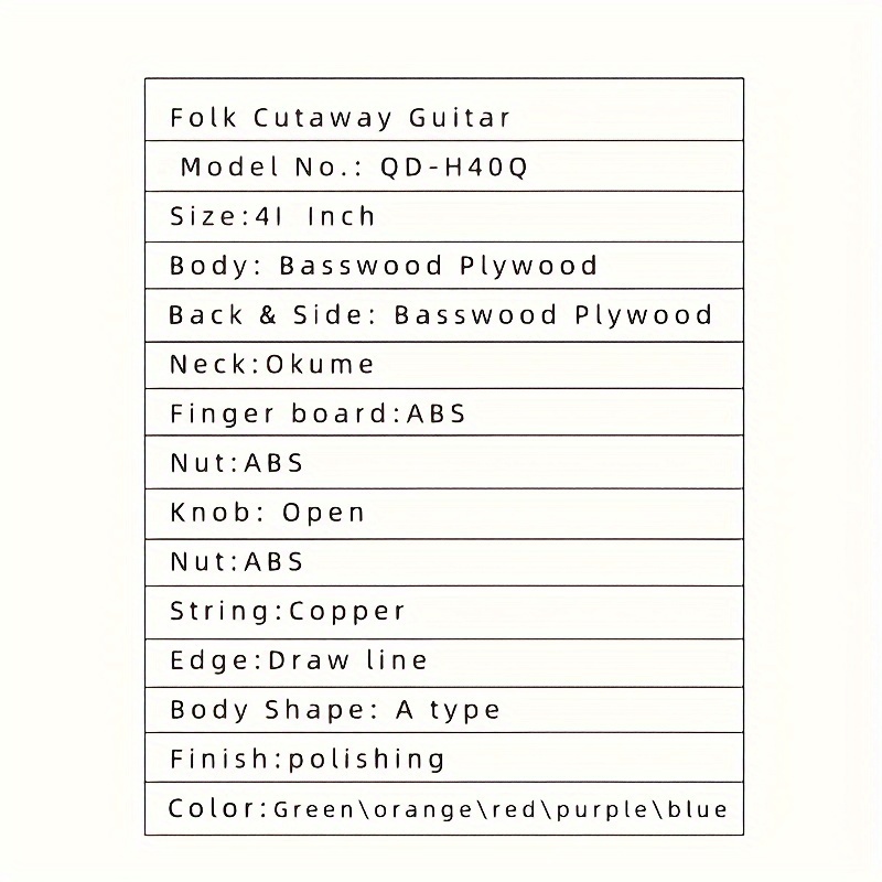 This Is a Comprehensive Acoustic Guitar Designed for Novice... product image 9