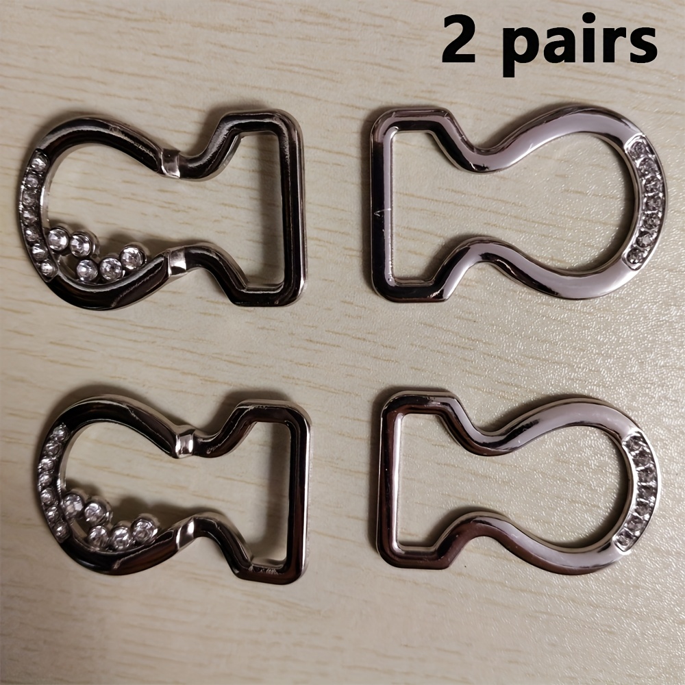 Image of Retro Metal -shackle Buckles With Drilling - Heavy-duty Parent & Closures Suitable For Belts, Bags, Shoes, Furniture Hardware - Metal Clasps