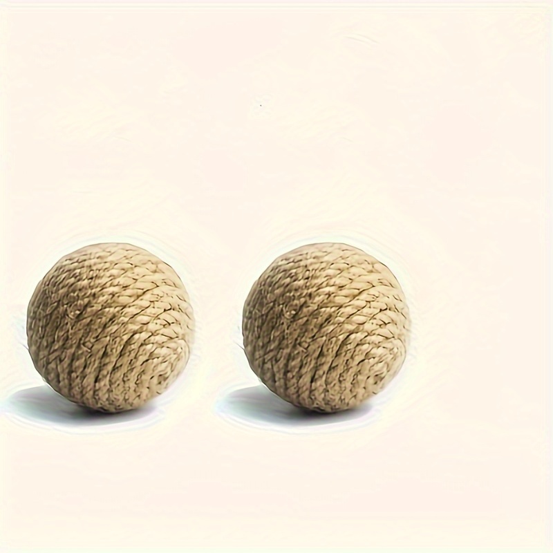 Pet Hemp Rope Ball, Woven Hemp Ball, Cat And Dog Toy Supplies