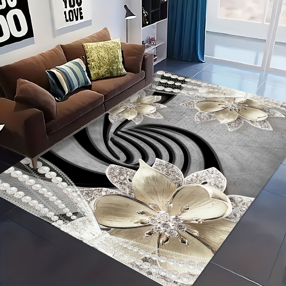 

1pc 3d Diamond Mat