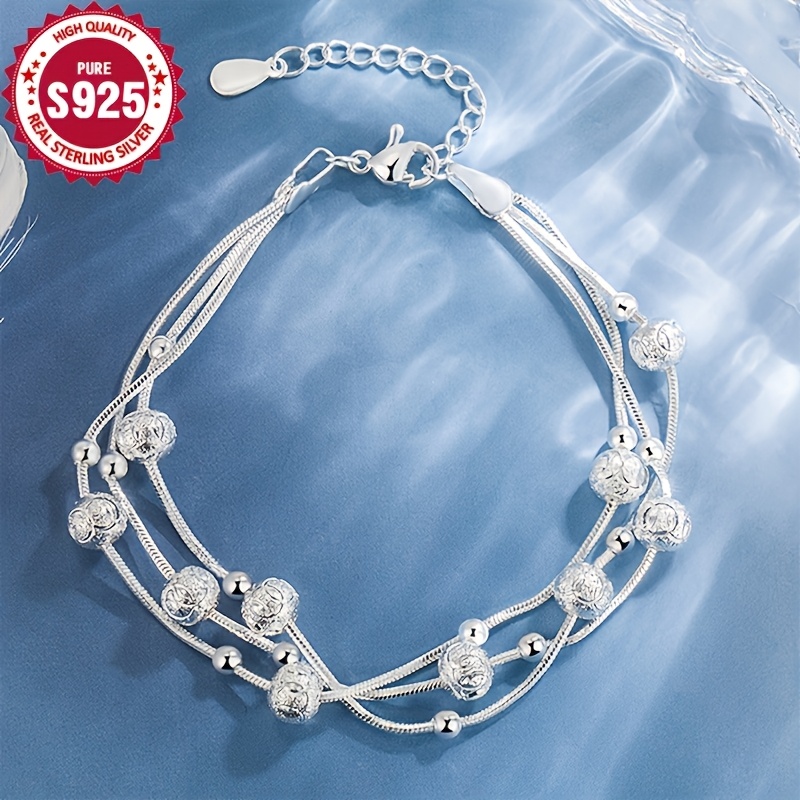 Hypoallergenic Lucky Bead Bracelet for Women