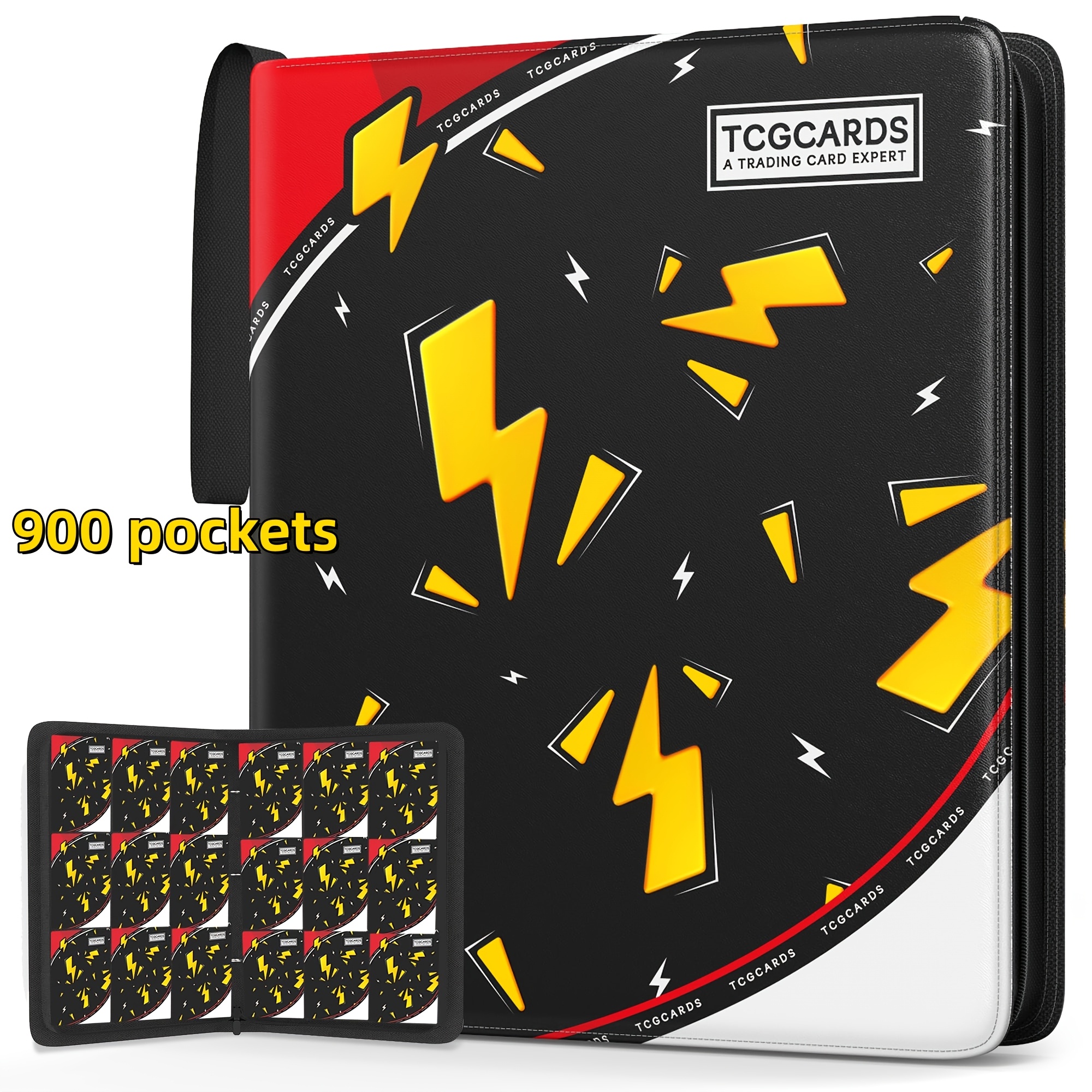 trading card binder sold on Temu United States
