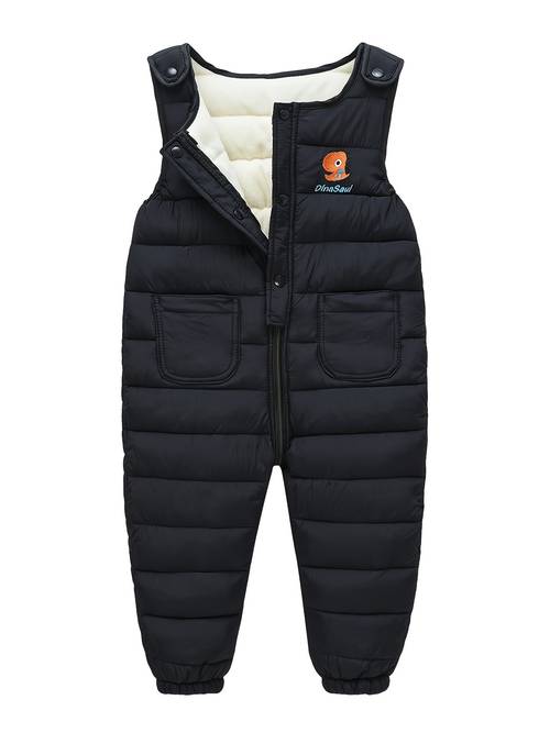 item picture warm fleece lined snow pants with pockets for children and toddlers overalls for young kids an for winter outdoor wear and a great gift