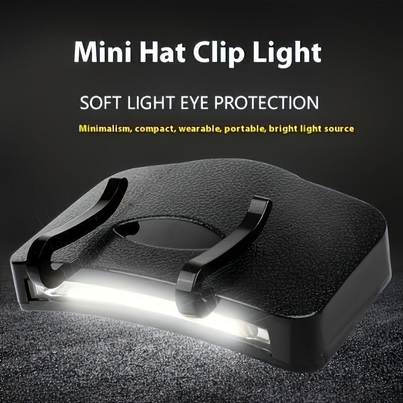 300 Lumen Clip-On Headlamp with 11 LEDs, Battery-Powered