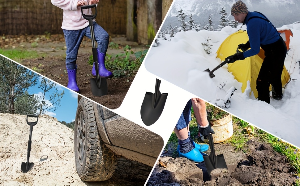 Yeyebest Heavy-Duty Shovel Image 3