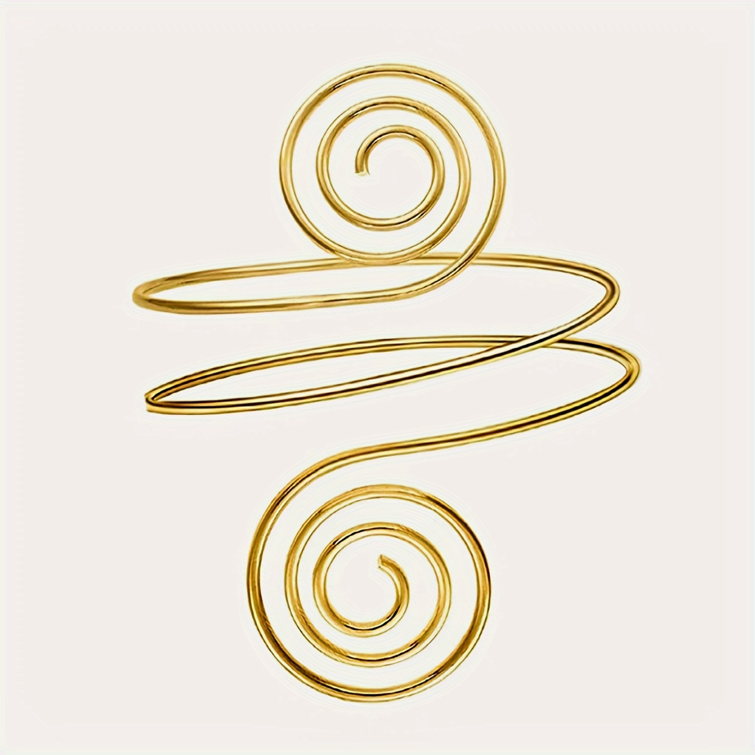 Layer Wrapped Arm Bracelet Adjustable Open Arm Bracelet