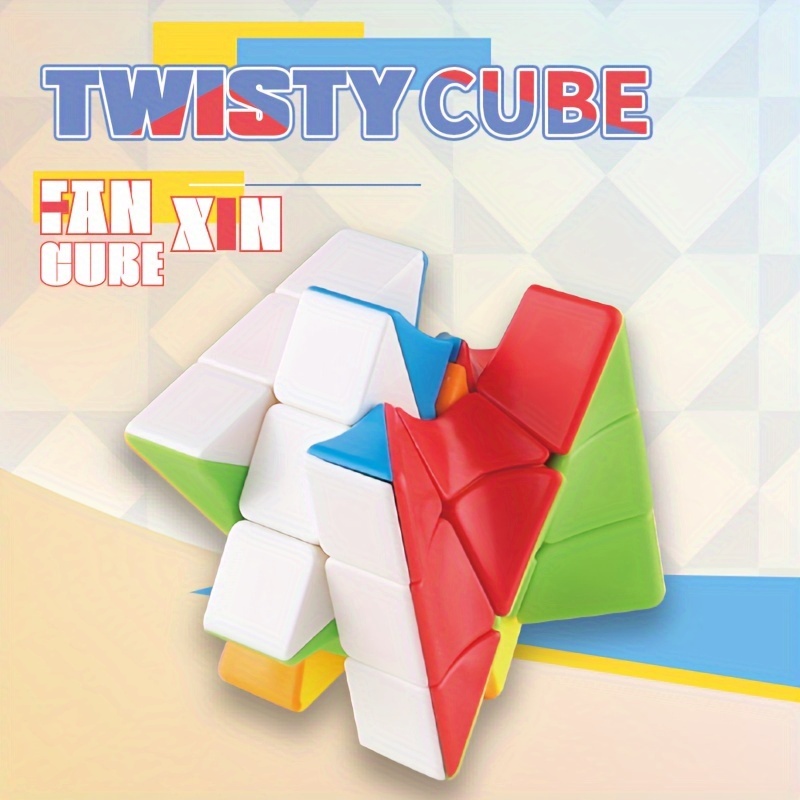

Fanxin 3 Phase Twisted Cube - Beginner Level Puzzle For Young Minds, Relax & Brain Teaser
