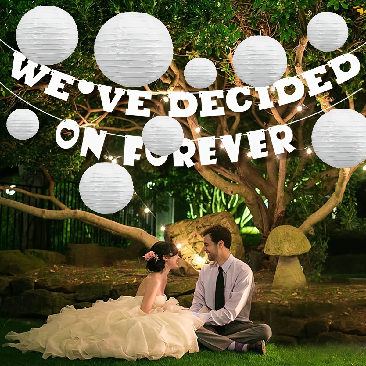 20-Piece White Paper Lanterns Set – 5 Sizes 4", 6", 8", 10", 12" – Hanging Round Lamps For Weddings, Birthdays, Halloween, Bridal Showers, And Home Decor – DIY Reusable