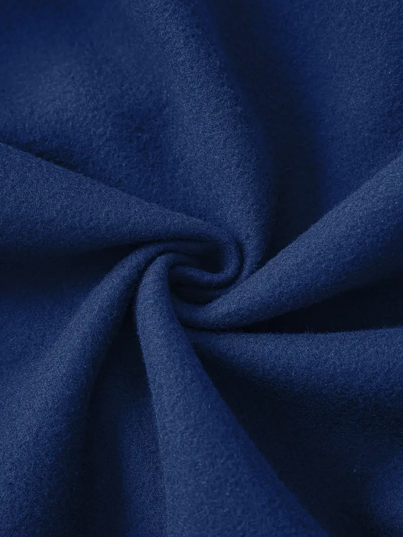 sweat à capuche pour femme bleu marine usa avec imprimé de lettres - pull décontracté à manches longues avec lettrage, coupe régulière, chaud pour l hiver Détails du produit 9