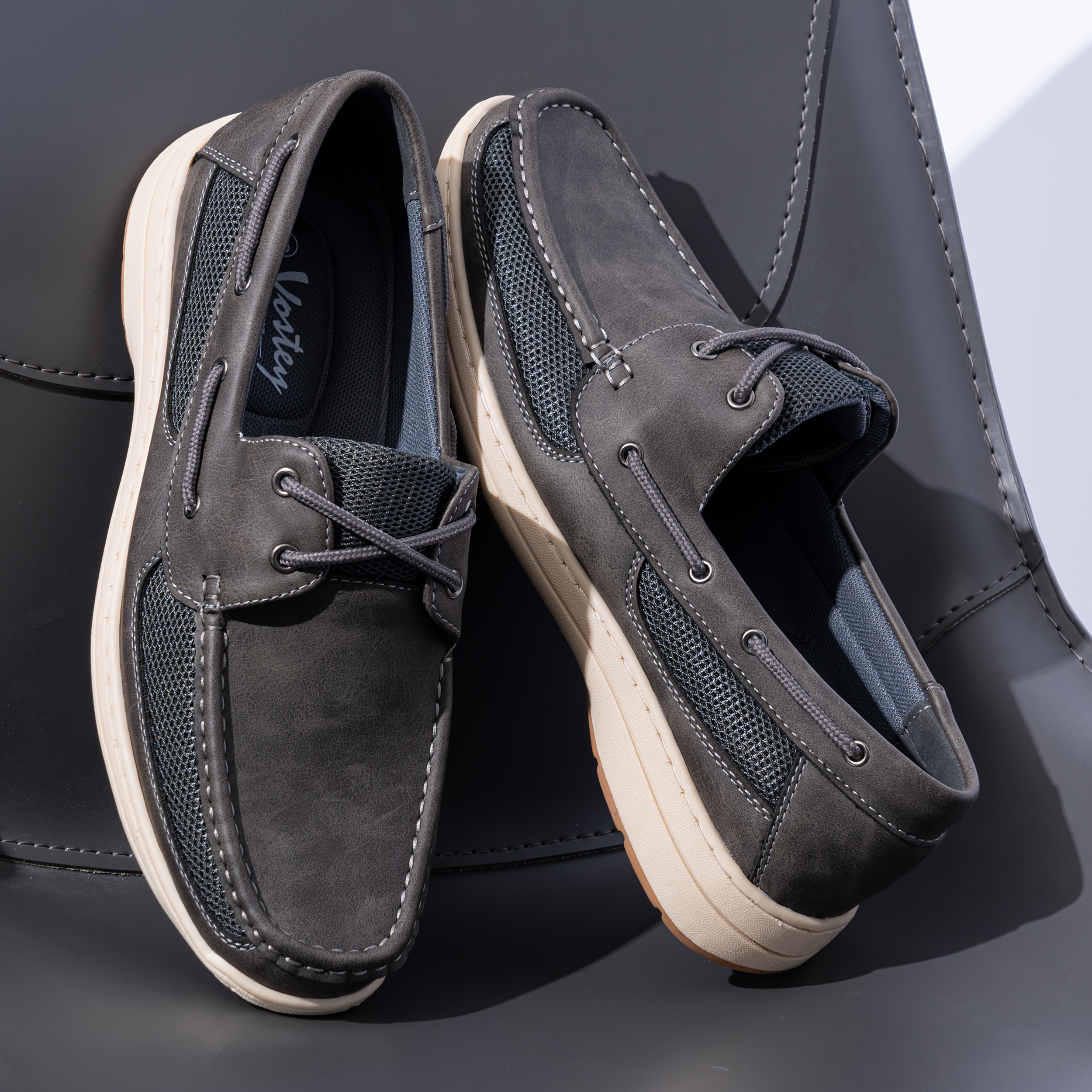 Men Boat Shoes Vostey En's Boat Shoes Slip On Stylish