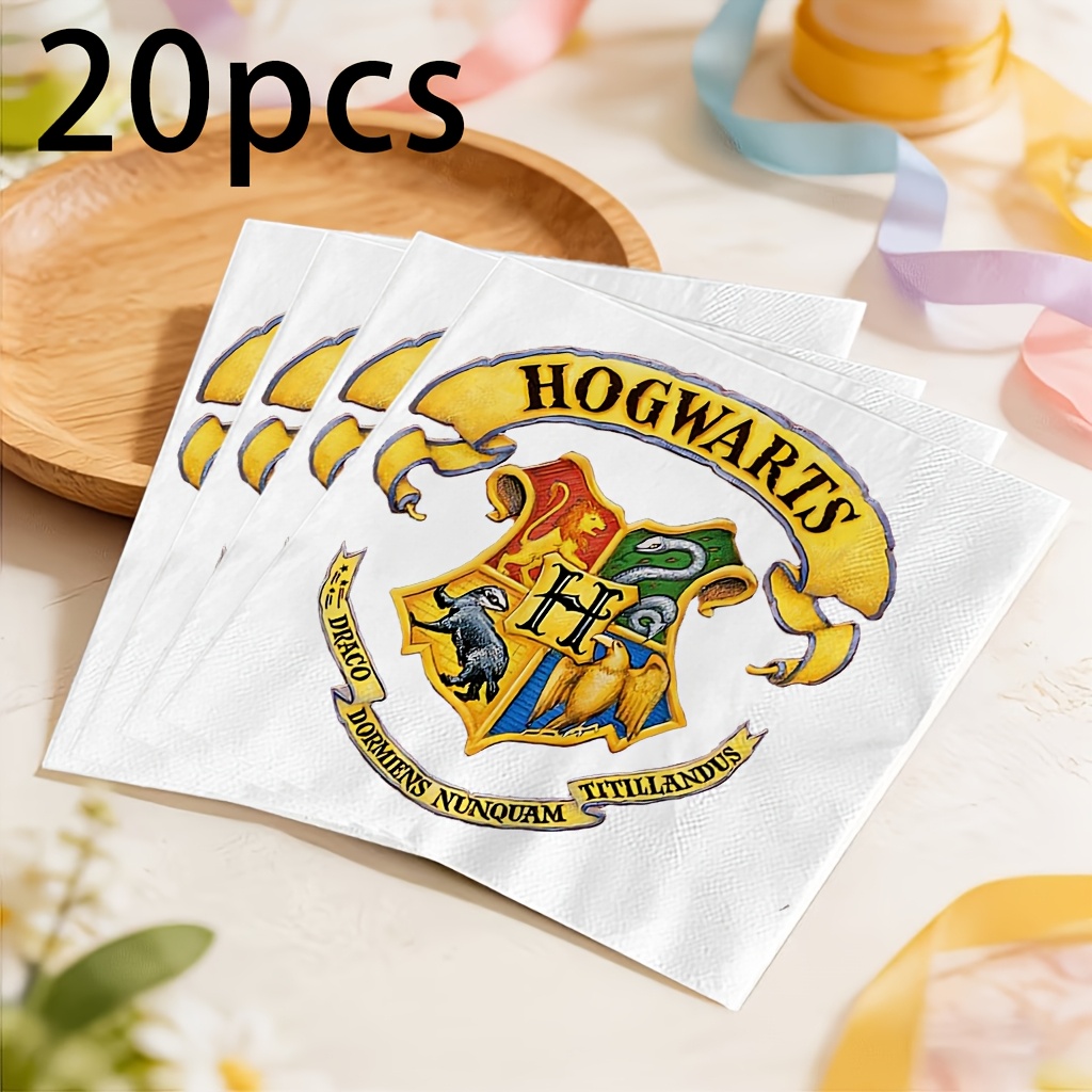 TEMU 20pcs Wb Warner . Themed Party Napkins Suitable For Birthday, Christmas, Back-to-school Gifts With Iconic Wb Characters - Sheets For Table