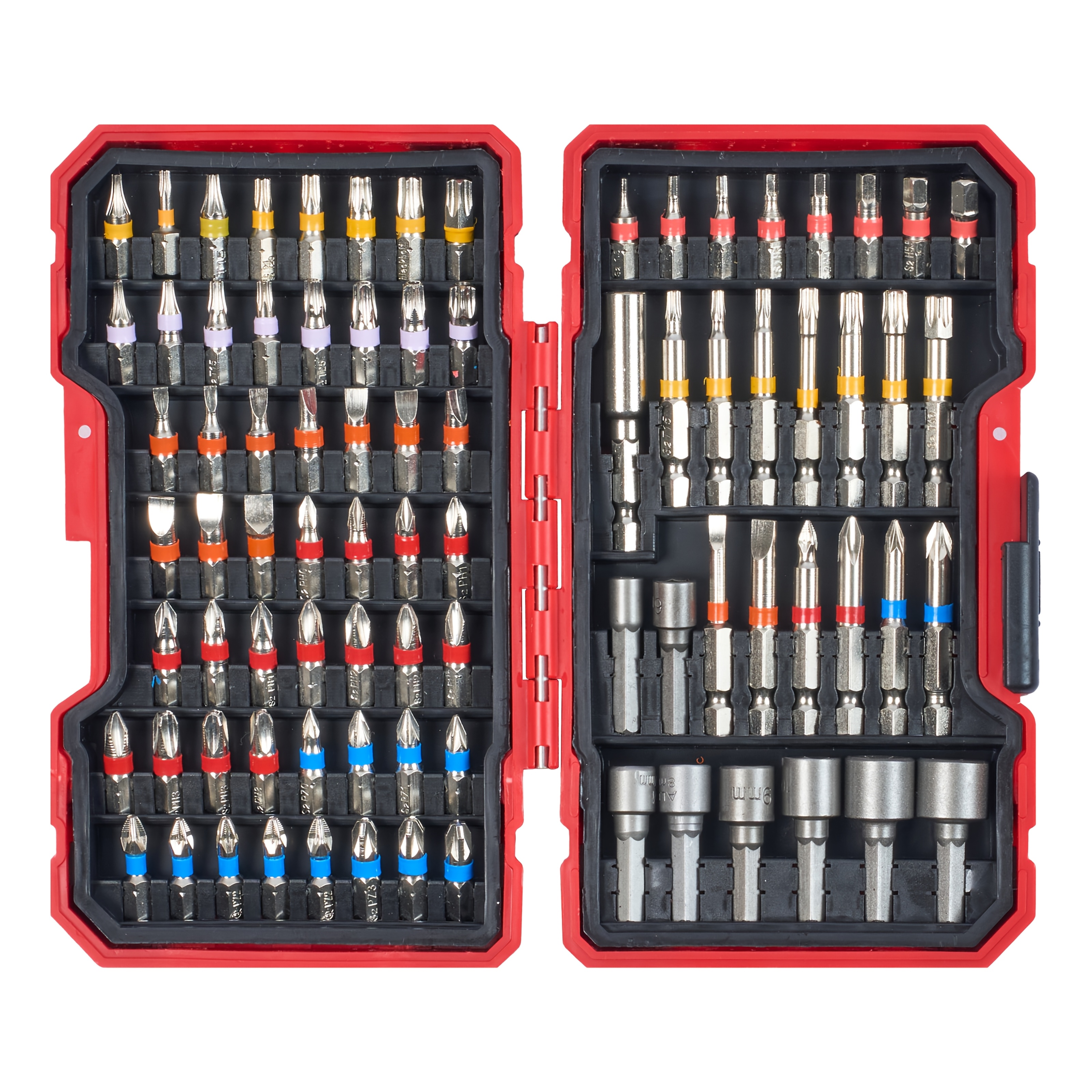 83pcs Set For Electric Drill, S2 Material Screwdriver Bits And Socket Heads