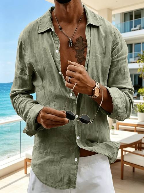 immagine dell'articolo camicia a maniche lunghe da 2026, , e casual con , top versatile a adatta per il tragitto giornaliero, uscite, , , a casa, spiaggia e sandali, uscite nel fine , appuntamenti, feste, abbigliamento casual da ufficio
