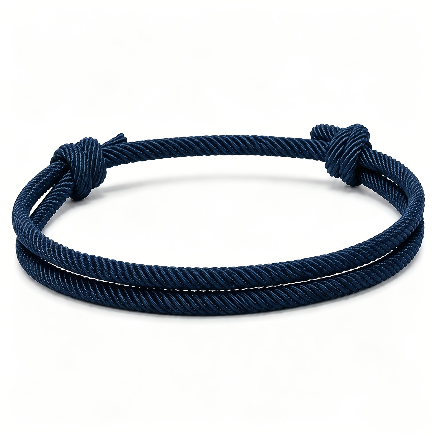 Unisex Minimalist Adjustable Rope Bracelet, Everyday Wear