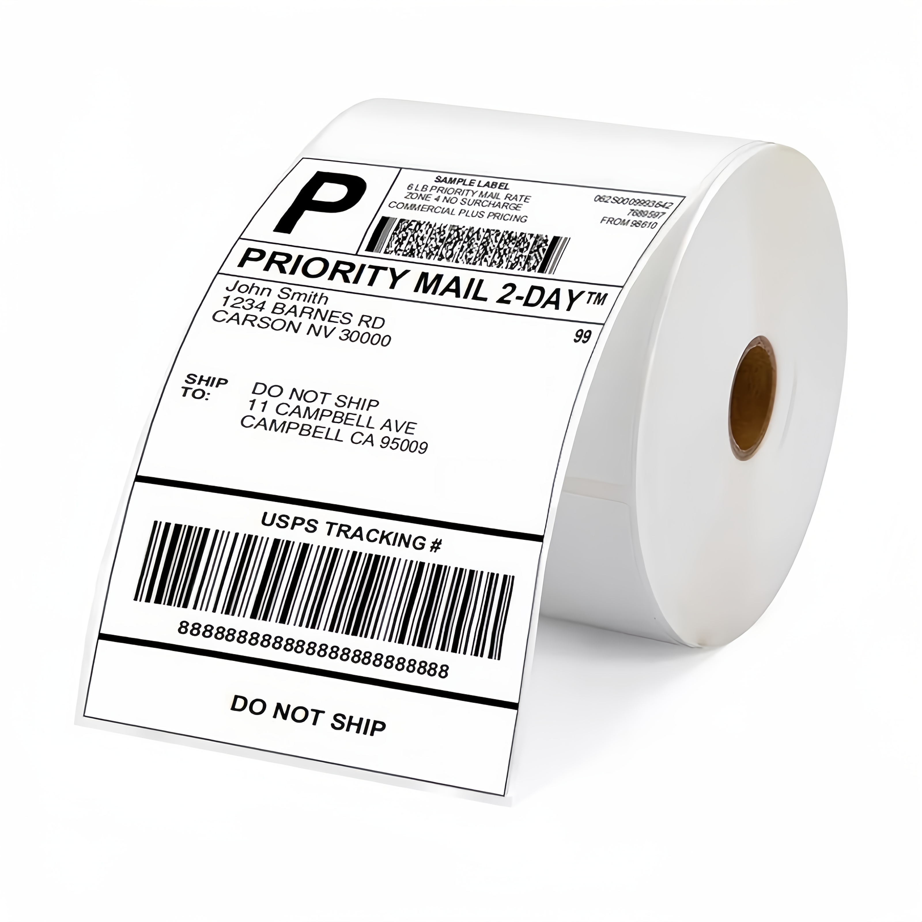 TEMU 1-roll Pack Direct Thermal 4x6'' 350 Labels Per Roll 100x150mm For Au Post Shipping Label 1 Roll, Roll Is 350 Lables Paper
