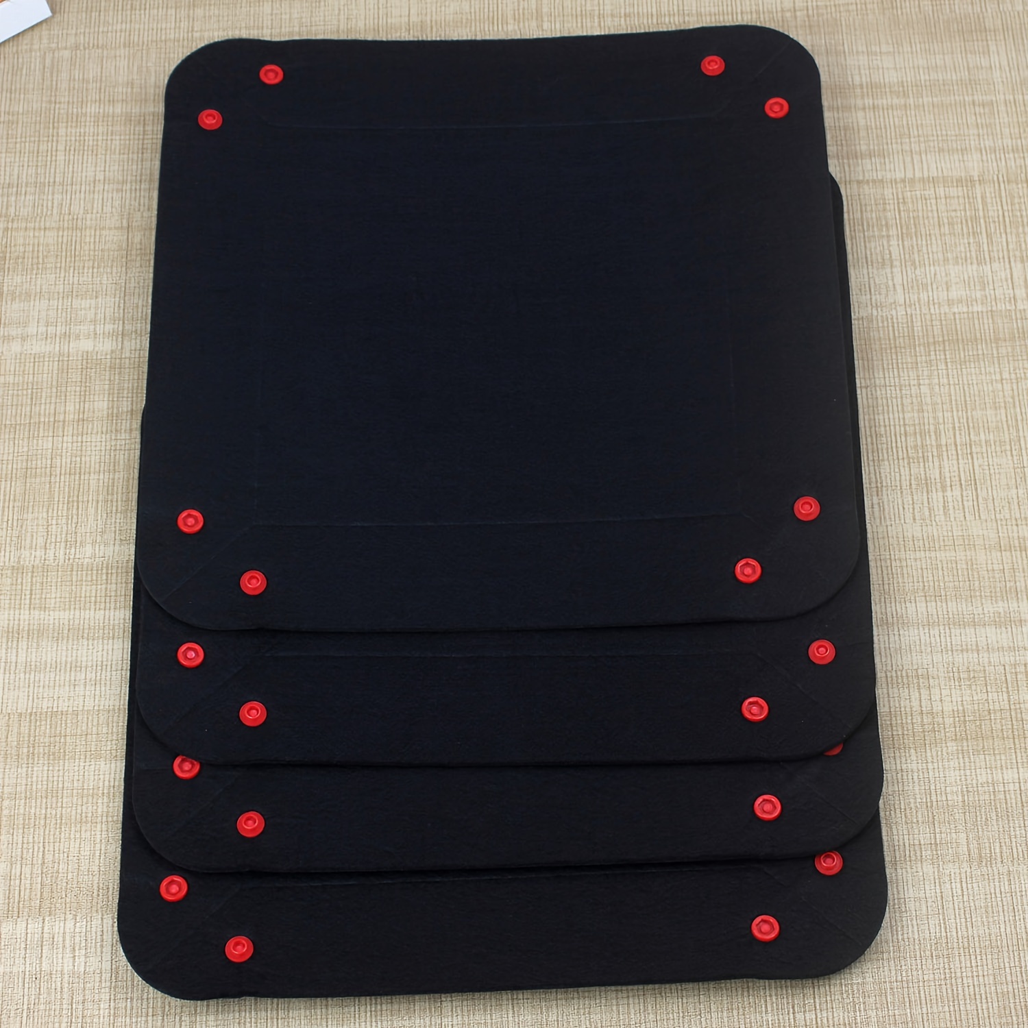 4pcs Felt Dice Tray, Collapsible Dice Tray For , Tabletop Gaming Accessory, Suitable 14+