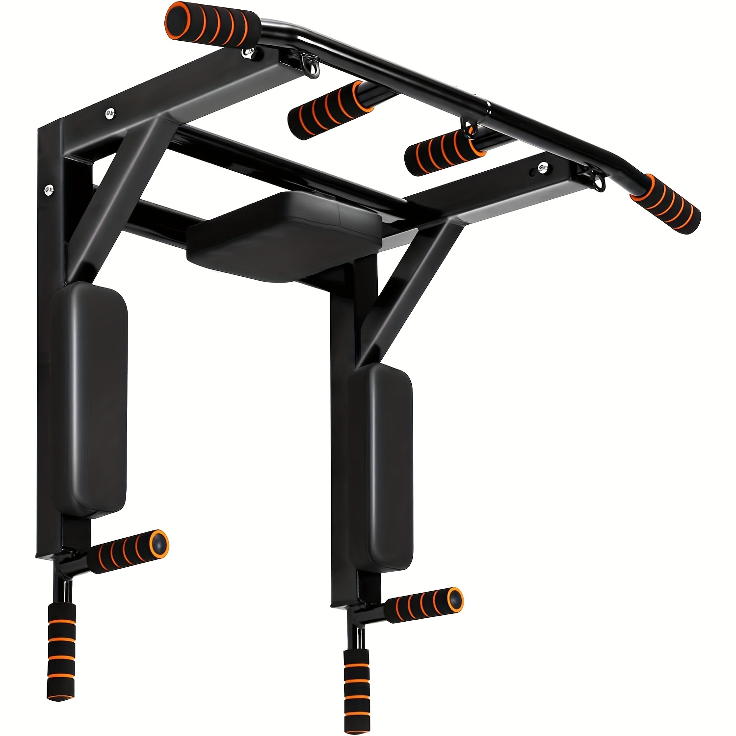 TEMU Pull Up Bars Pull Up Bar Wall Mounted Dip Station Pull Up Bar