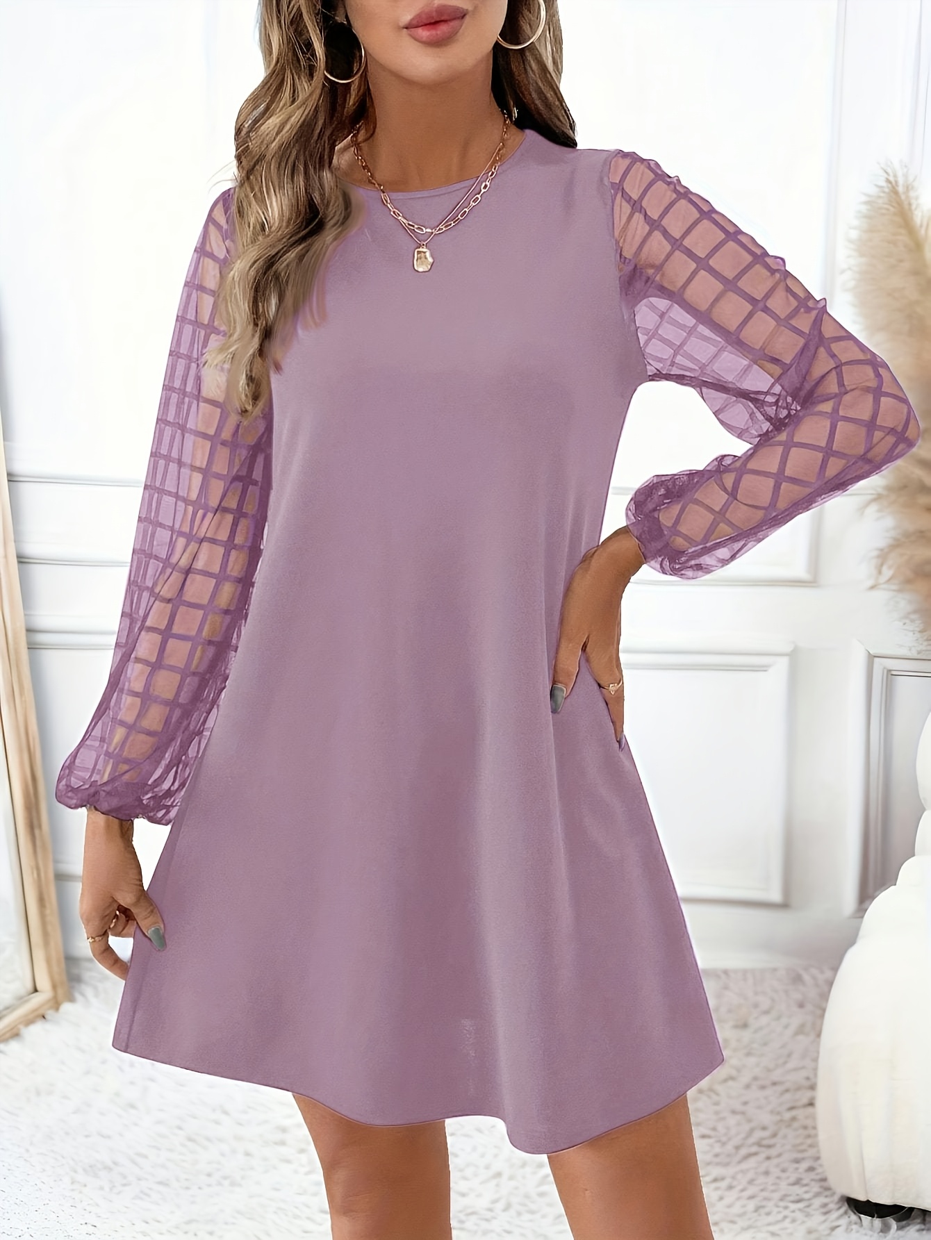 knee length metallic dress Buy Pau