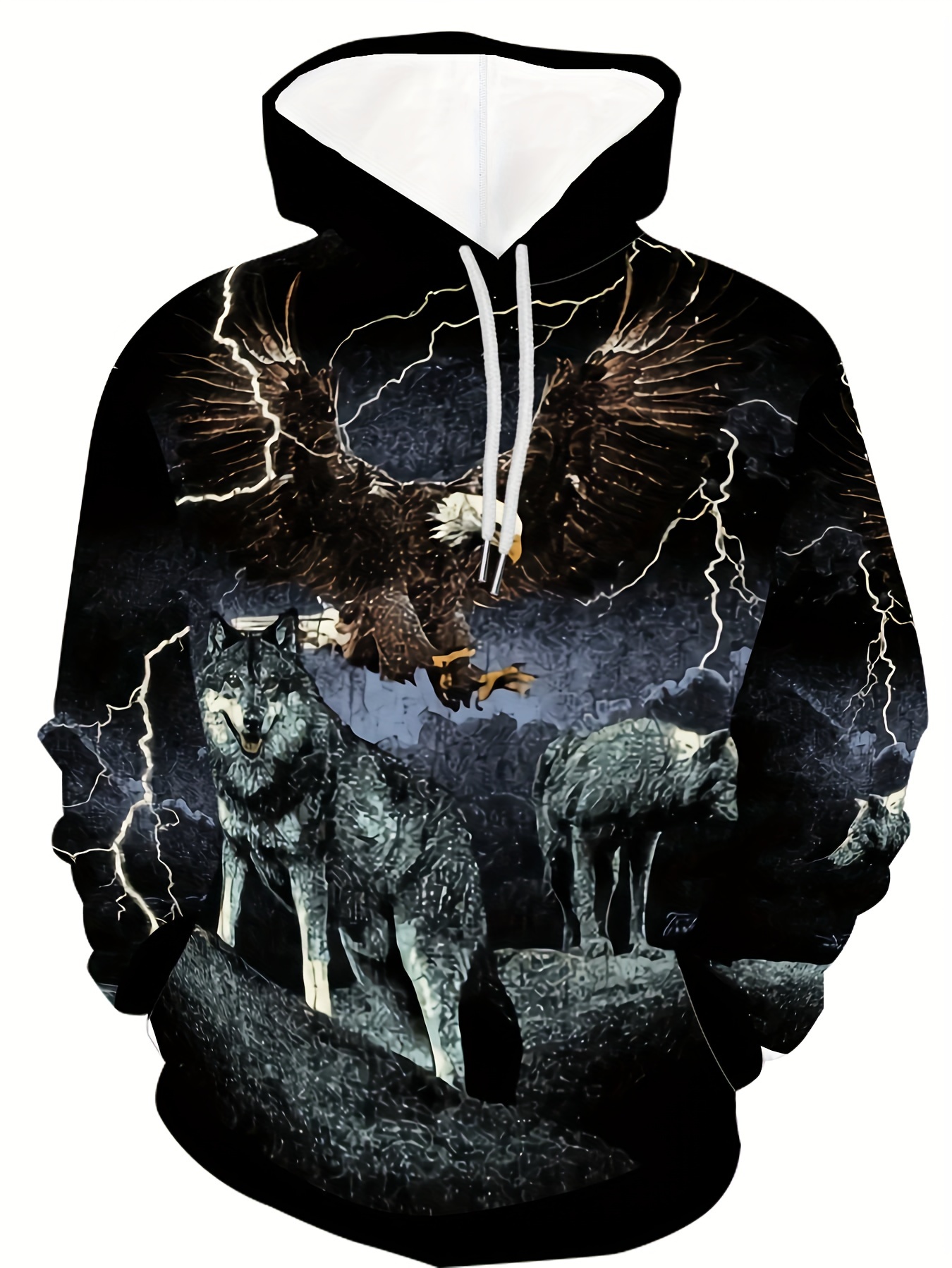 Wolf Mens 3d Hoodies Uk Mens Hoodies Glow In The Dark Wolf Hoodie