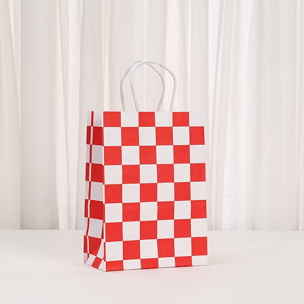 6 30pcs color collision line star gift packaging bag colored 