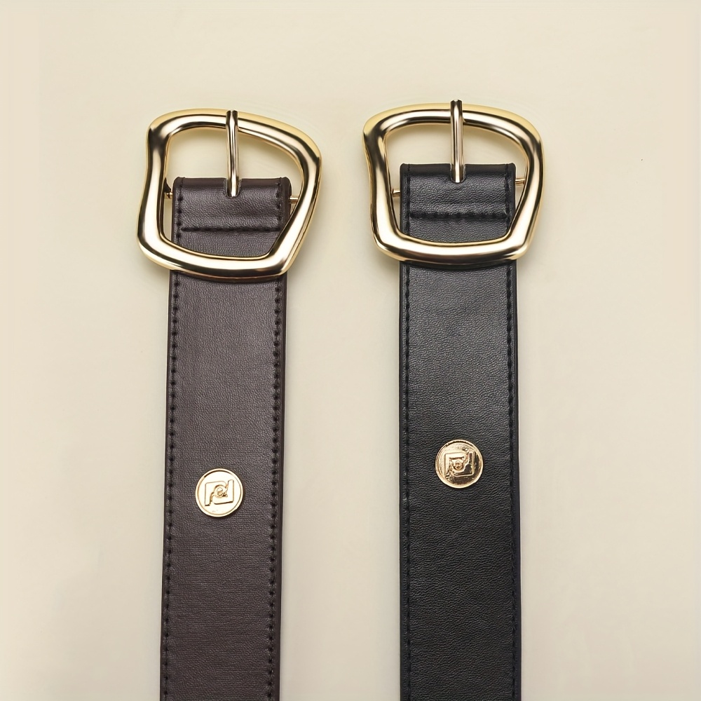 Ceinture En Cuir Unisexe De Luxe, Boucle Automatique, Motif Designer Pour Homme Ou Femme, Taille 100-125cm