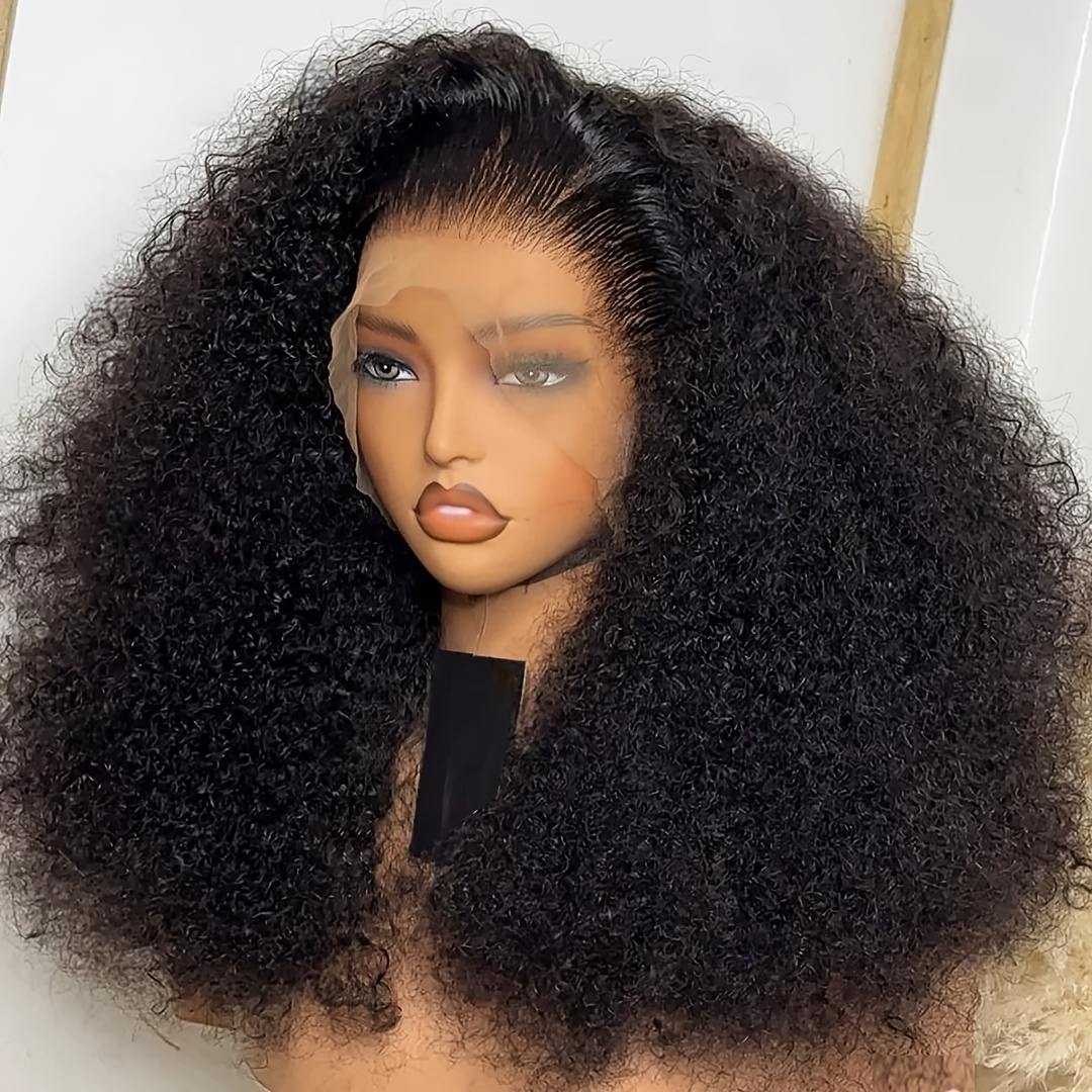 Image of Looking 14" Black Bob Wig With 180 Density Front Lace & Hair - 13x4x1 Lace Front Closure Synthetic Hair Suitable For Women & Unisex Daily Use, Hair Types (african, , Asian)