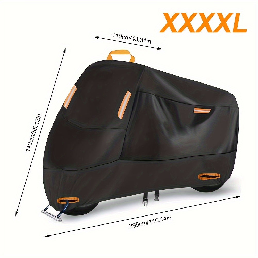 E-shop Motorradabdeckung Universal für Outdoor und Indoor – Langlebige Motorbike-Abdeckung mit Schlosslöchern in verschiedenen Größen erhältlich