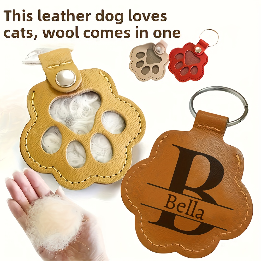 Custom Pet Hair Memorial Pendants and Keychains