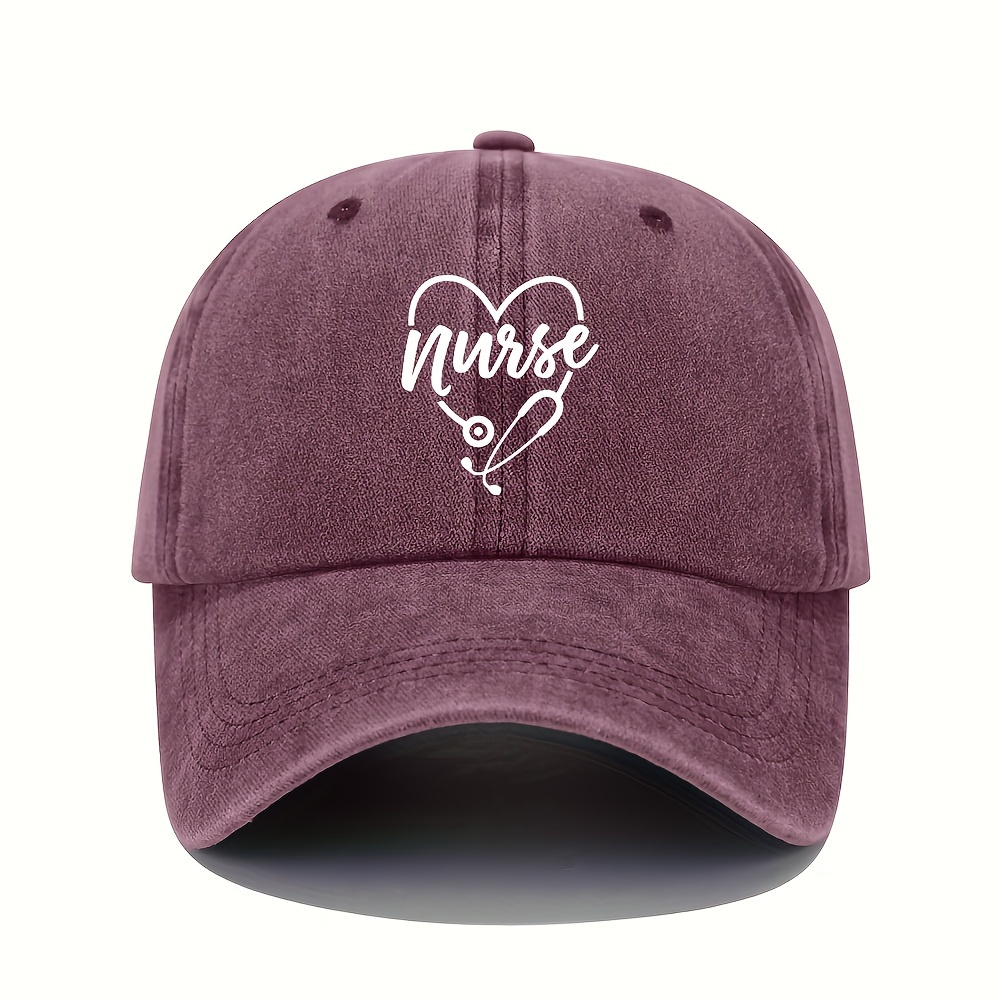 

Embroidery Baseball Caps, Vintage Washed Cotton Dad Hats, Adjustable Women's Sun Hats, Sports Casual Headwear