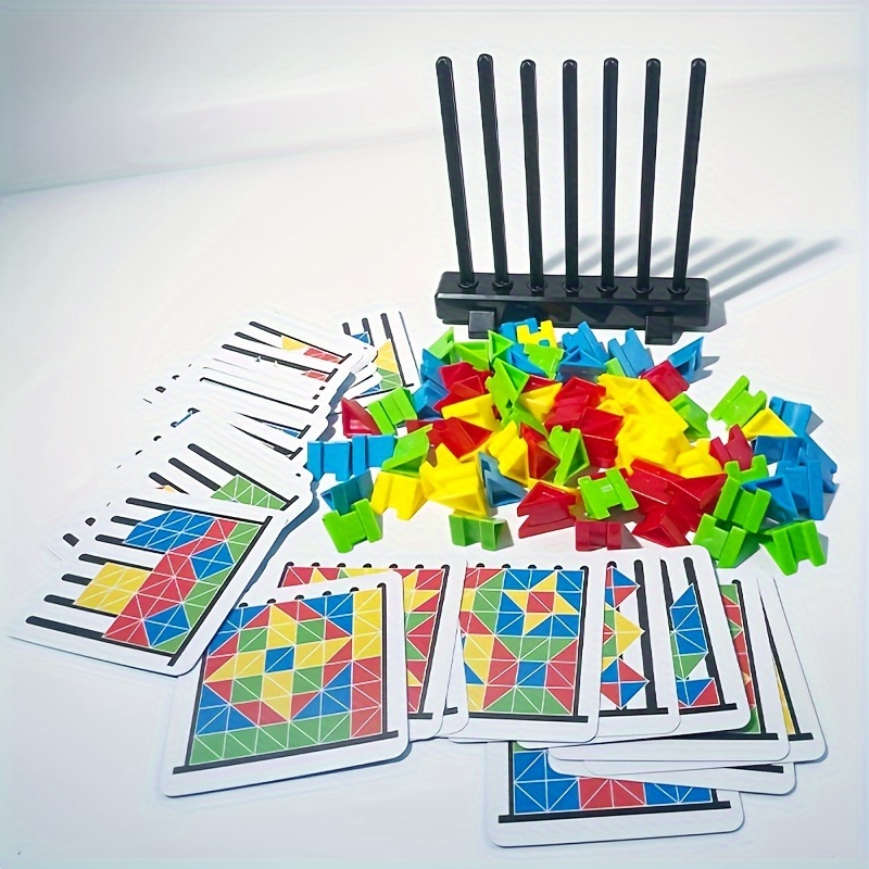 

Building Blocks Puzzle For Young Youngsters - Enhances Logic, Spatial Skills & Creativity