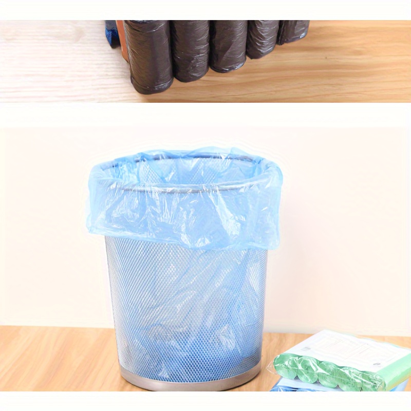 5 rolls 1pc   disposable garbage bags   cleaning cars homes kitchens offices and restaurants details 4