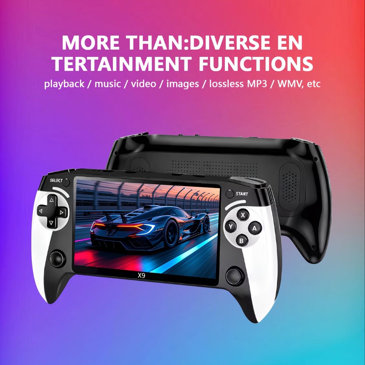 New Portable Retro Game Console, IPS High-Definition Screen, Large-Capacity Battery, Adult Nostalgia, Perfect Birthday Gift, Ideal Choice for Christmas, Thanksgiving And Black Friday Gifts