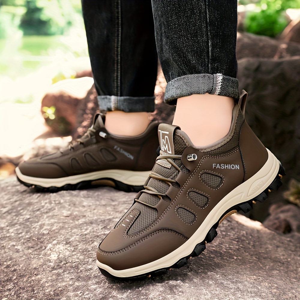 Men'S New Spring And Autumn Running Shoes, Casual Sports Lightweight Sneakers, Breathable Comfortable Casual Soft-Soled Sneakers