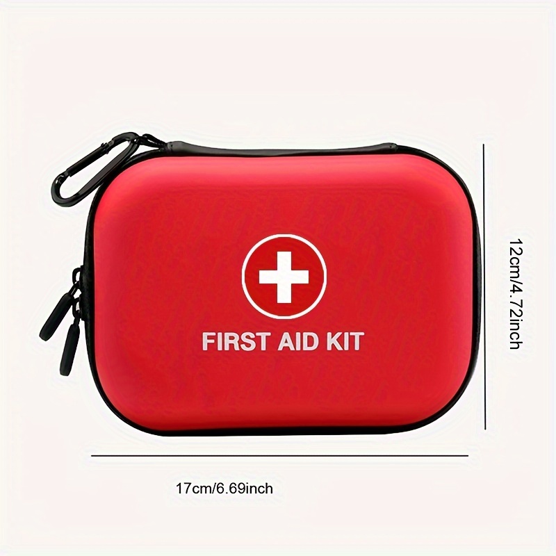 Botiquín de primeros auxilios para coche - Kit de emergencia - Camping.