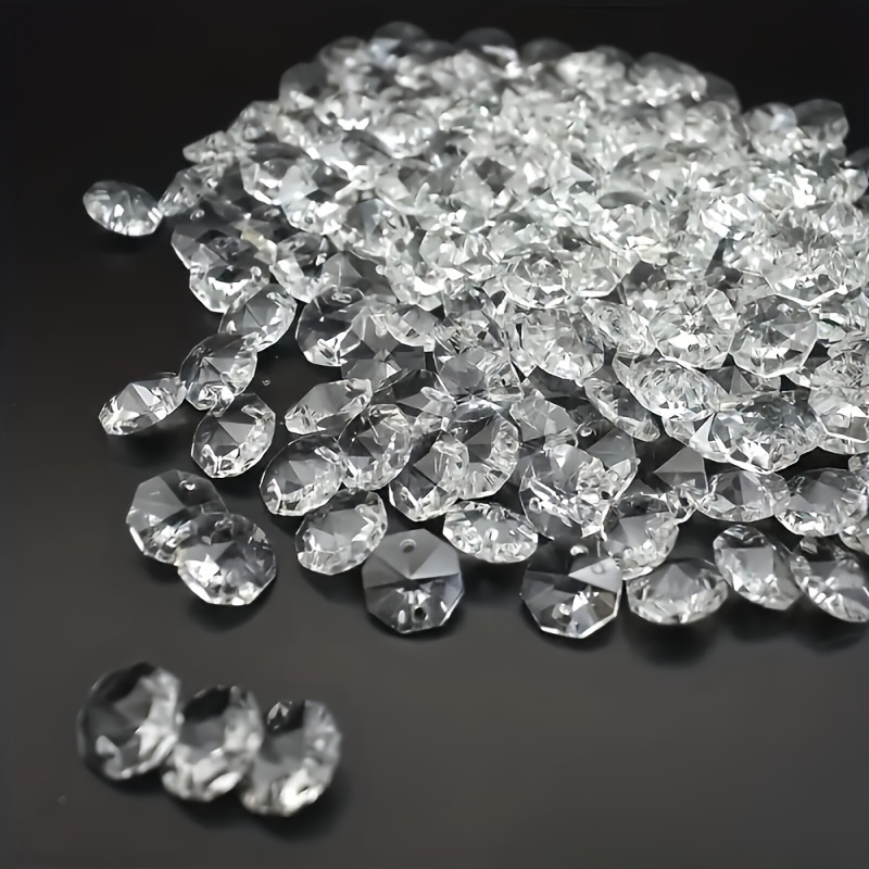 

100pcs Clear - 1.4cm/0.55inch - For Decorations, , Jewelry &