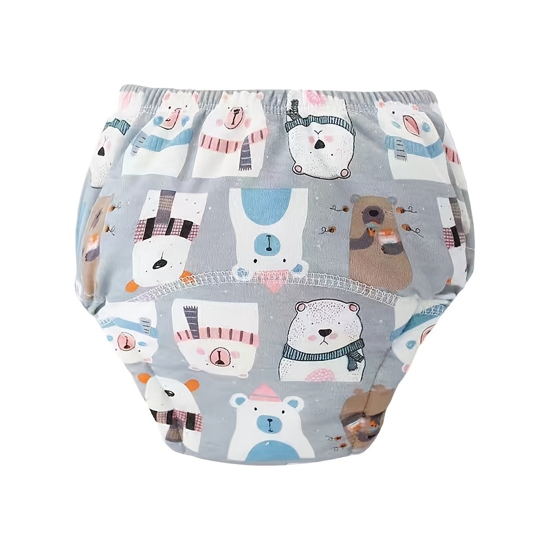 10 pack baby training pants washable toddler underwear with cute animal patterns comfortable knit fabric assorted colors ideal gift for infants details 5