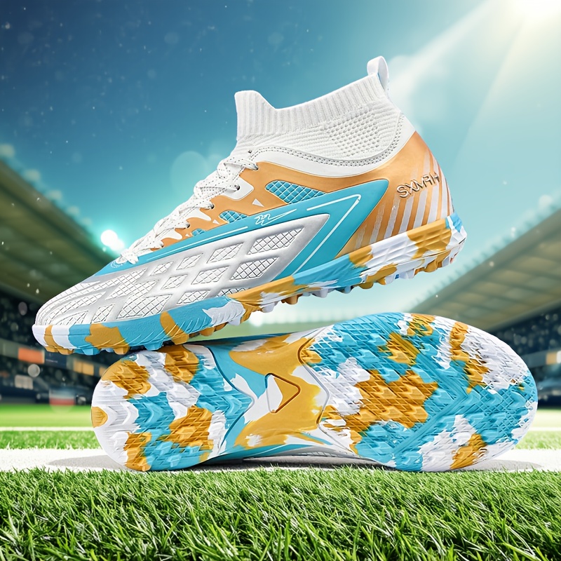 mens lightweight football cleats season training match shoes  display picture 1