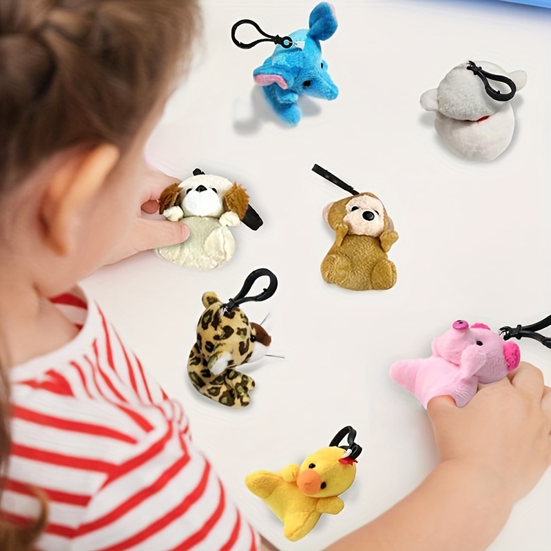 Little Plushies Set Mini Toys Gift Set Tiny Stuffed Animals