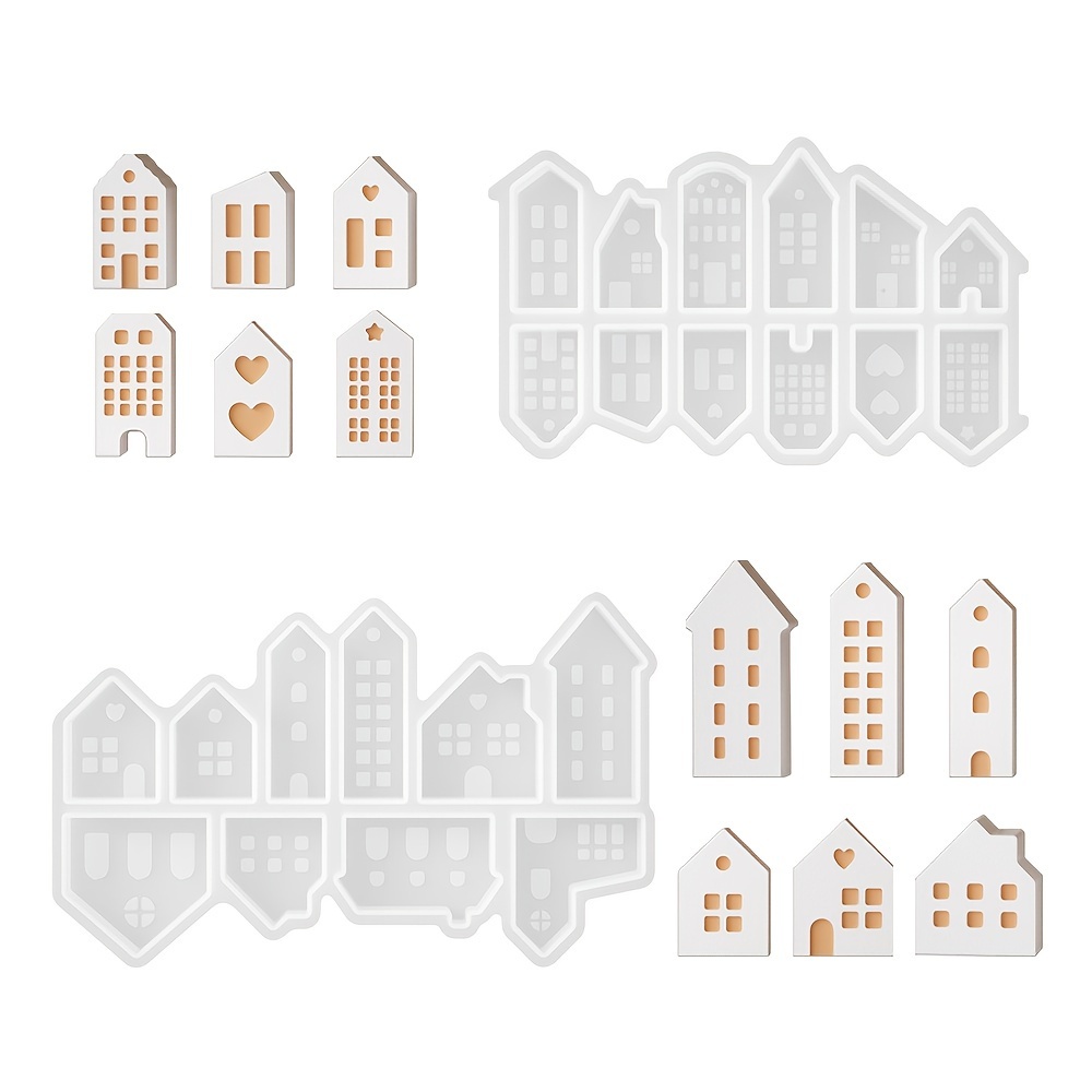 

Molds For Decorations, Set Of 2, Shaped Molds For Diy And Ornaments, And