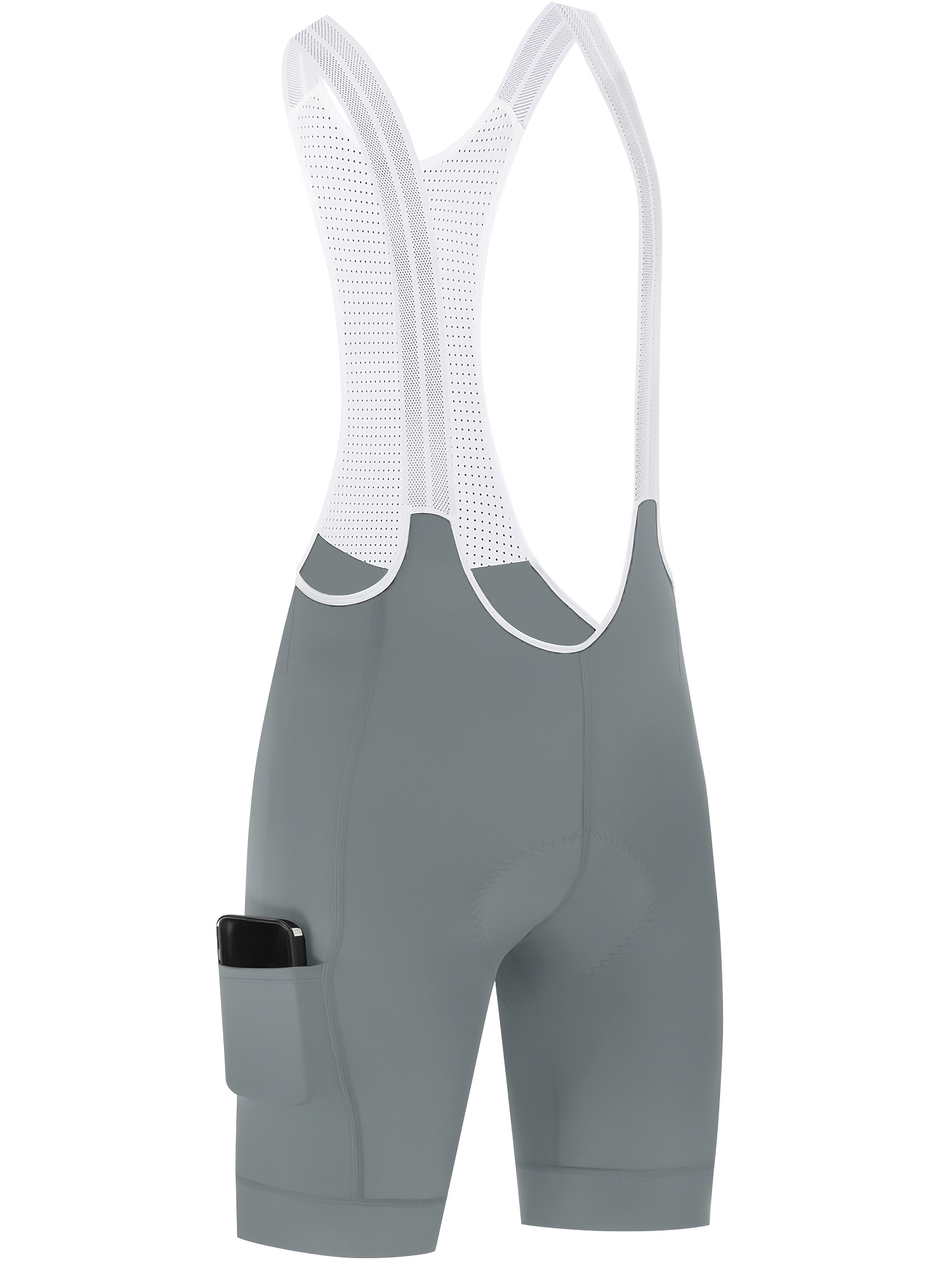mens riding bib shorts   cycling shorts high   quick dry breathable fabric 3d cushion   reflective label designed for cycling enthusiasts suitable for outdoor riding and competition
