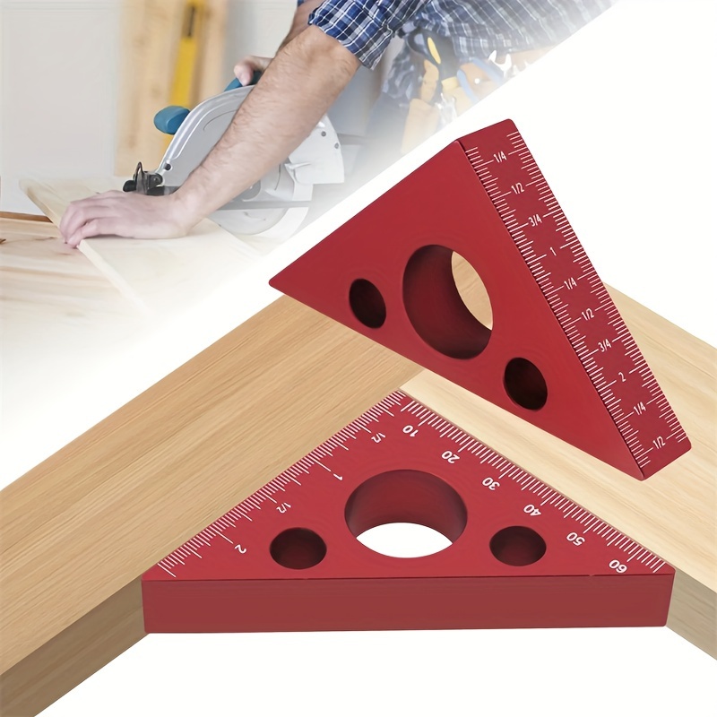 

45 And 90 , Double 3d Measuring , Woodworking , Diy Measuring , Miter , For Woodworking, Woodworking Measurement. Husband