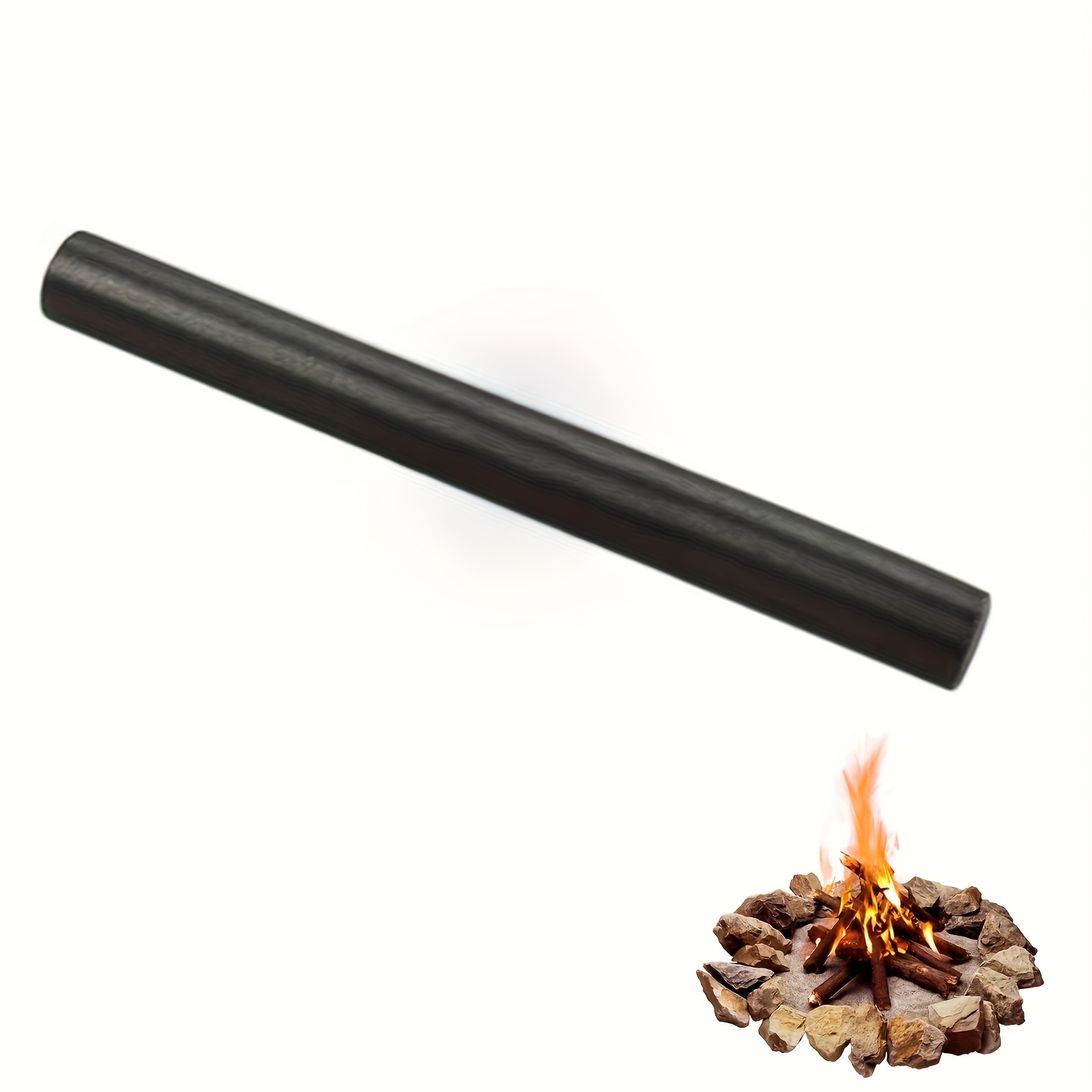 Outdoor Survival Magnesium Fire Starter Emergency Lighter Kit For Camping, 1pc