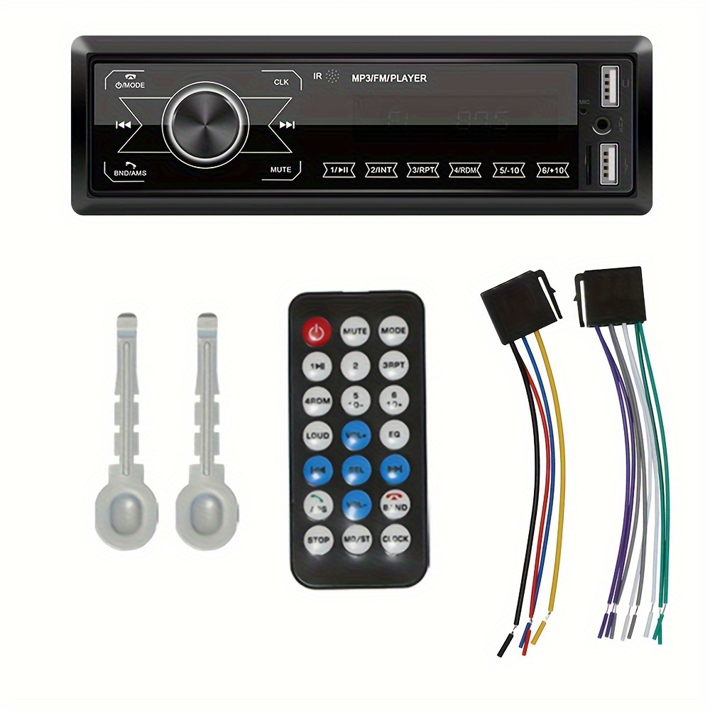 

1din In-dash Car Radios 12v Touch Car Mp3 Usb/sd/aux-in