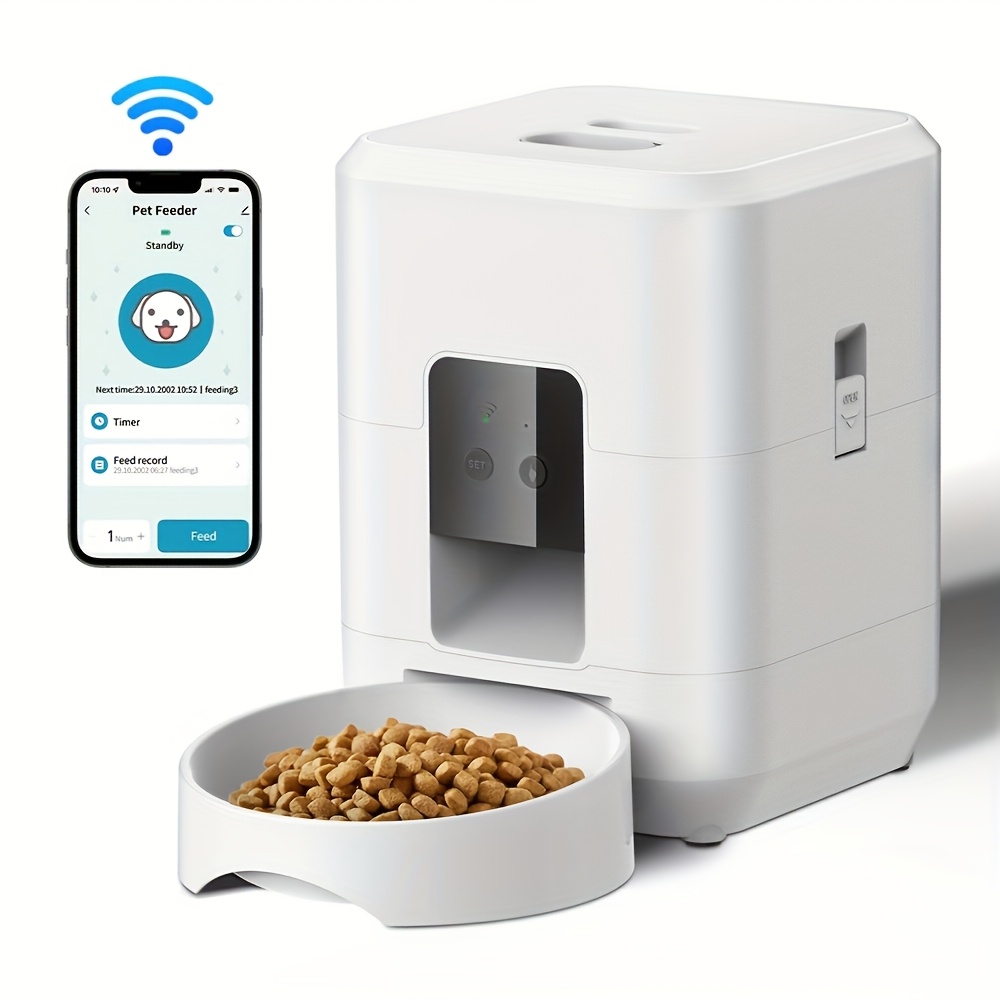 Frienhund Smart Pet Feeder - 7L WiFi Automatic Cat & Dog Feeder With Slow Feed Mode
