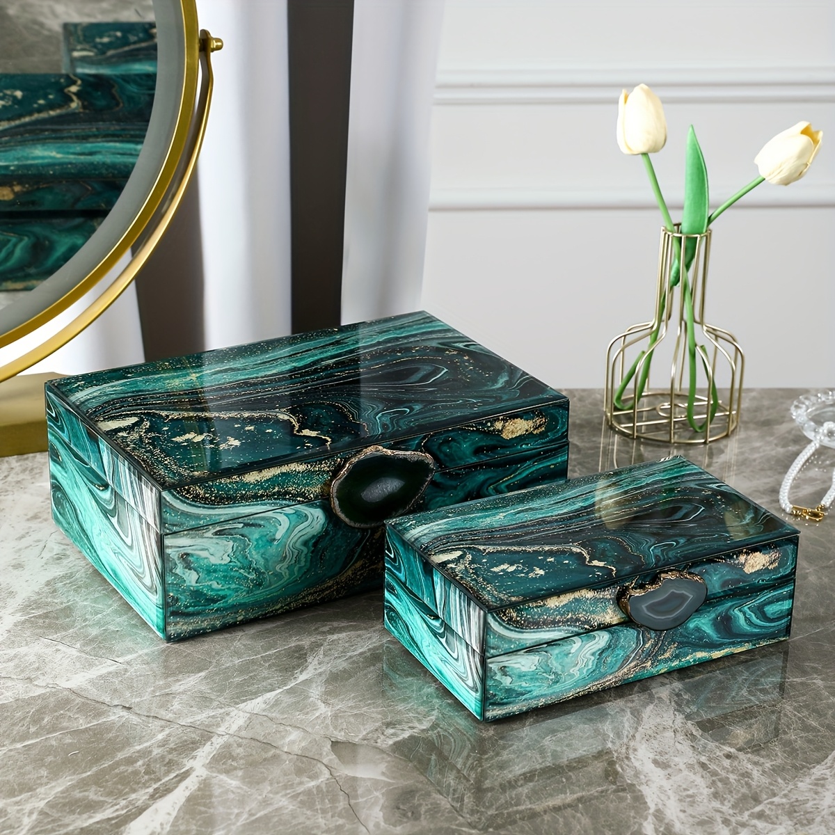 accessories jewelry box storage box jewelry case cosmetic box tool box glass box high end box fashionable accessories household items household box jewelry boxes Product details 0